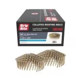 (2) Grip-Rite 1-1/4" x 0.120" Nails, 7,200/Bx