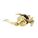 Colonial Waverlie Brass Bed/Bath Door Handle