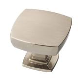 Webber 1-3/8 in Satin Nickel Cabinet Knob (6)
