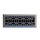 Oriental 4x12 Steel Floor Register, BN