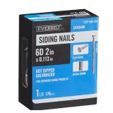 2 in. x 6D Galvanized Siding Nails 1 lb (176)