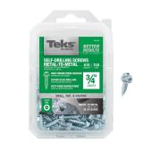 Teks #10 x 3/4-in Socket Hex-Drive Screws (150)