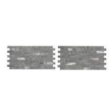 Collage Peel & Stick Backsplash, Cloud Shimmer