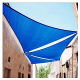 ColourTree 24x24x24 Blue Triangle Shade Sail