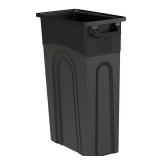 23 Gal. Black Highboy Waste Container