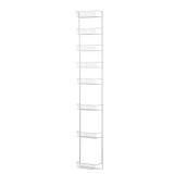 72 in. x 12-9/16 in. x 4.84 in. 8-Tier Steel Rack