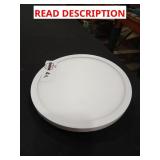 8" round light