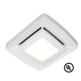 Bathroom Exhaust Fan Grille with LED Light