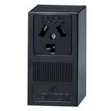 30 Amp Surface Mount Outlet, Black 5054-P00