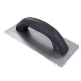 ROBERTS 9 in. Flat Top V-Notched Trowel