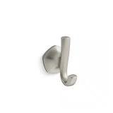 Sundae J-Shaped Robe Hook in Nickel