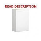 Hampton Bay Shaker 24x12x36 in. Assembled