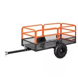 VEVOR Garden Utility Trailer 22 cu ft