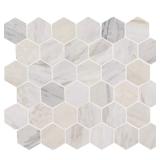 Angora Marble Mesh Tiles 12x12 9.8 sf/ct