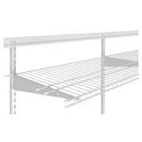 ClosetMaid 16-in White Universal Wire Shelf