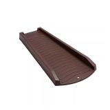 24 in. Brown Vinyl Splash Block