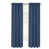 Kendal Light Filtering Panel 52x84 Blue/White