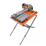 9 Amp Corded 7 in. Wet Tile Saw with Stand