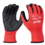 Milwaukee Cut Level 3 Gloves Black/Red XL