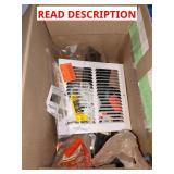 Box Lot Of Assorted Home Improvement Items