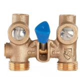 1/2 in. Bronze Sweat x MHT Shutoff Valve