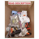 Box Lot Of Assorted Home Improvement Items