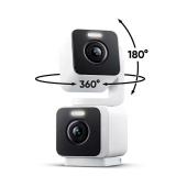 Pan Cam Duo: 2K PTZ Indoor/Outdoor Camera