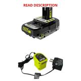 Ryobi 18V HP 2Ah Lithium Ion Battery With Charger