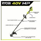 RYOBI 40V Brushless Trimmer w/Battery/Charger