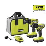 RYOBI 18V 2-Tool Combo