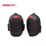 Black Foam Knee Pads with Hook and Loop