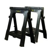 Stanley 33x27x4 Folding Sawhorse 1000 lb cap