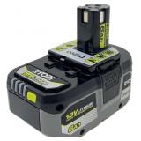 Ryobi P193 6.0Ah 18V Battery + Gauge