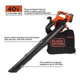 BLACK+DECKER 40V LEAF BLOWER