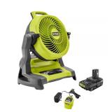 18V Cordless 7.5" Misting Fan Combo