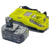 Ryobi 18V One+ 4.0Ah Battery & Charger Kit