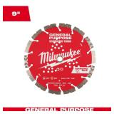 Milwaukee 9 in. Diamond Max Blade
