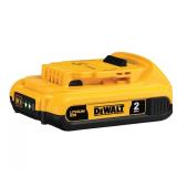 DeWalt 20V 2.0Ah Battery + Tool Bag + Accessories