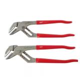 Milwaukee 10" & 12" Smooth Jaw Pliers ** CONTAINS