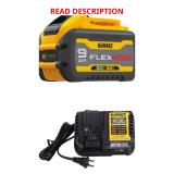 DeWalt 20V MAX 9Ah Li-ion Battery + Charger