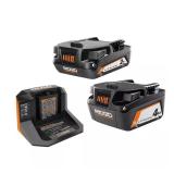 18V Li-Ion Battery 4.0 Ah + 2.0 Ah+ Charger