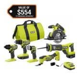 ONE+ 18V 6-Tool Kit w/ Batteries and Charger