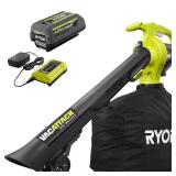 40V Vac Attack Cordless Leaf Vacuum/Mulch (Missin