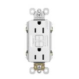 Legrand 15A 125V GFCI Decorator Outlet, White