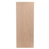 30 in. x 80 in. Unfinished Flush Door Slab