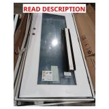 (3) Glass Framed Doors