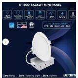 Luxrite 5" Eco Backlit Mini Panel