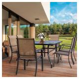 Rust-Free Patio Dining table. ( chairs not includ