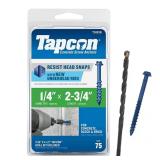 1/4 x 2-3/4 in. Hex-Washer Anchors (75)