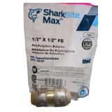 SharkBite 1/2 in PTC x 1/2 in PTC Coupling